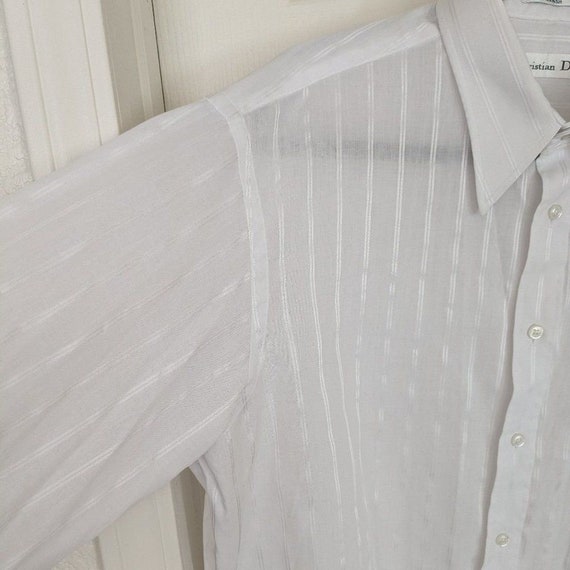 Men's Vintage Christian Dior Button Down Shirt - … - image 6