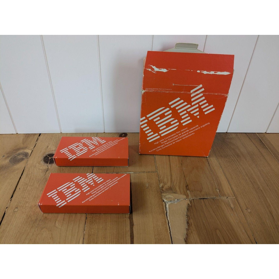 IBM High Yield Correctable Film Ribbon - Set of 2 - Black - 1-299-095 ...