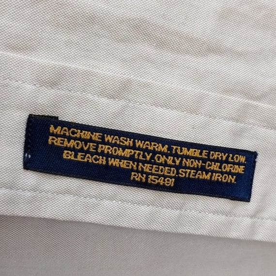 Vintage 90's Tommy Hilfiger Men's Button Up Shirt… - image 8