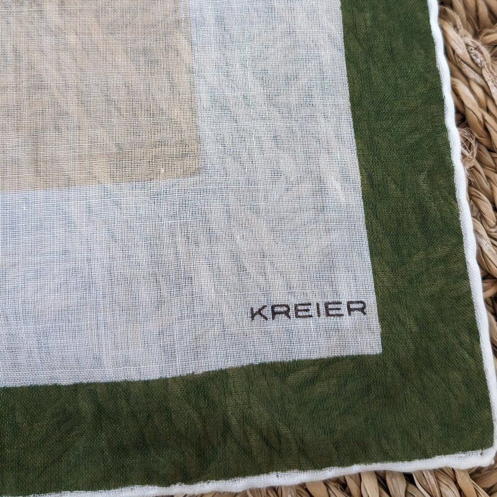 Vintage MCM Kreier Rabbit Scarf/handkerchief Switzerland 100 Cotton Etsy