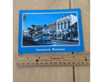 Vintage Leavenworth, Washington postcard-1980's-Unstamped