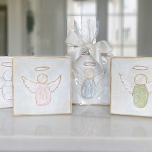 Miscarriage Memorial Gift, Hand-Painted Baby Loss Keepsake, Infant Loss Canvas Art for Stillbirth, Pregnancy Loss, Angel Baby, Sympathy Gift