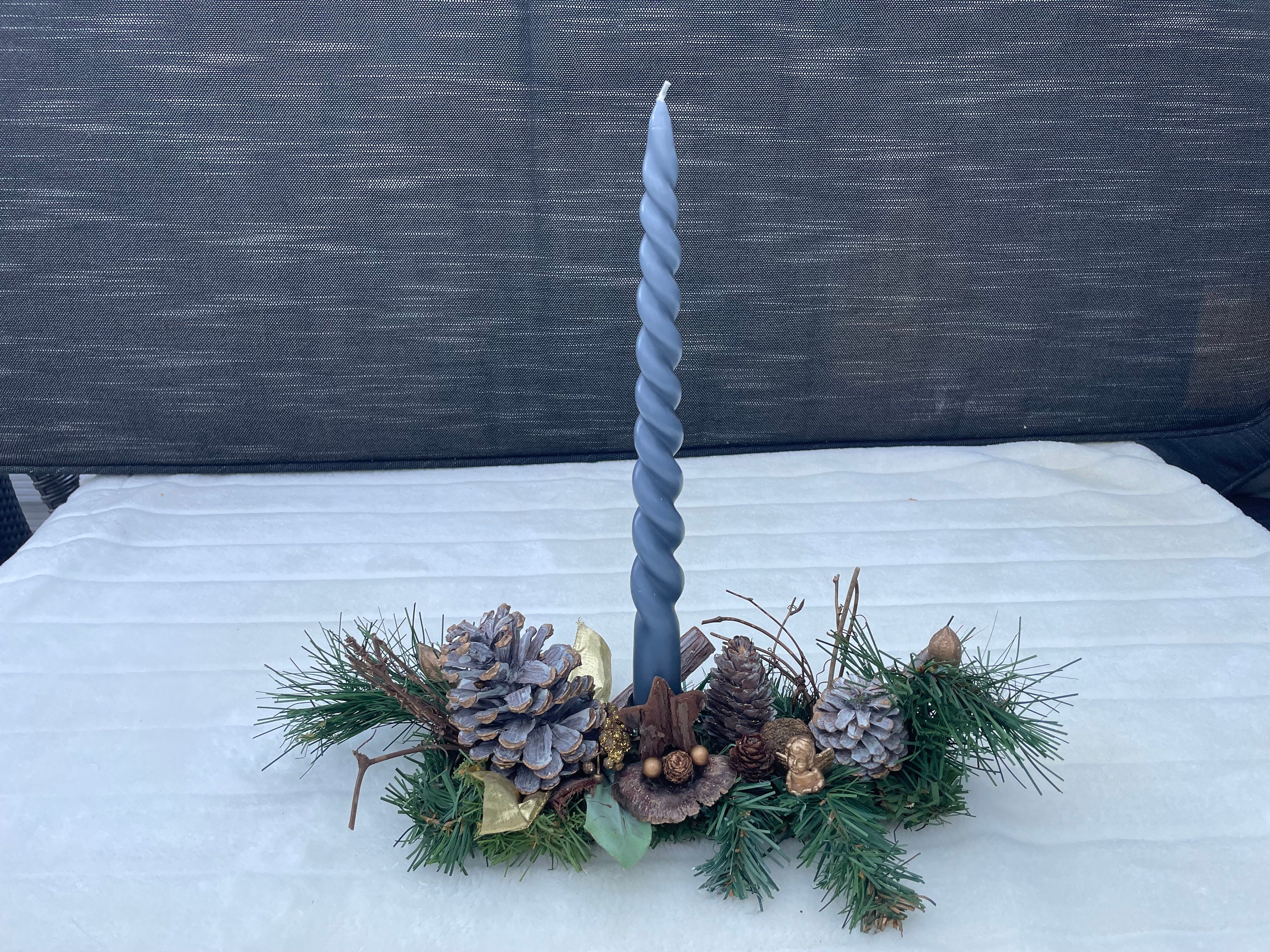 Weihnachtsgesteck knstlich - Etsy.de