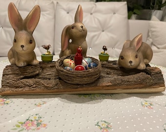 Ostern Tischdeko, Ostern, Osterhasen, Osterdeko, Ostergeschenke, Osterkorb, Osternest, Ostereier, Ostern Kranz, Ostern Deko,