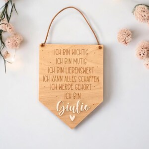 Geschenk zum Schulstart, Schulkind | Affirmationskarte, Glaubenssatz, Einschulung Geschenkidee