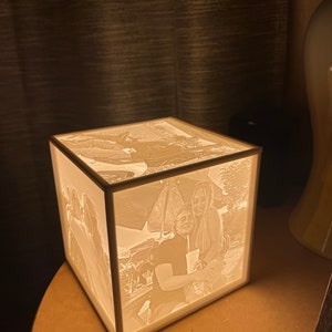 Customized Lithophane Lamp box