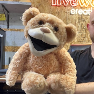 Professional Ventriloquist Puppet - Teddy Bear