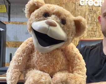 Professional Ventriloquist Puppet - Teddy Bear