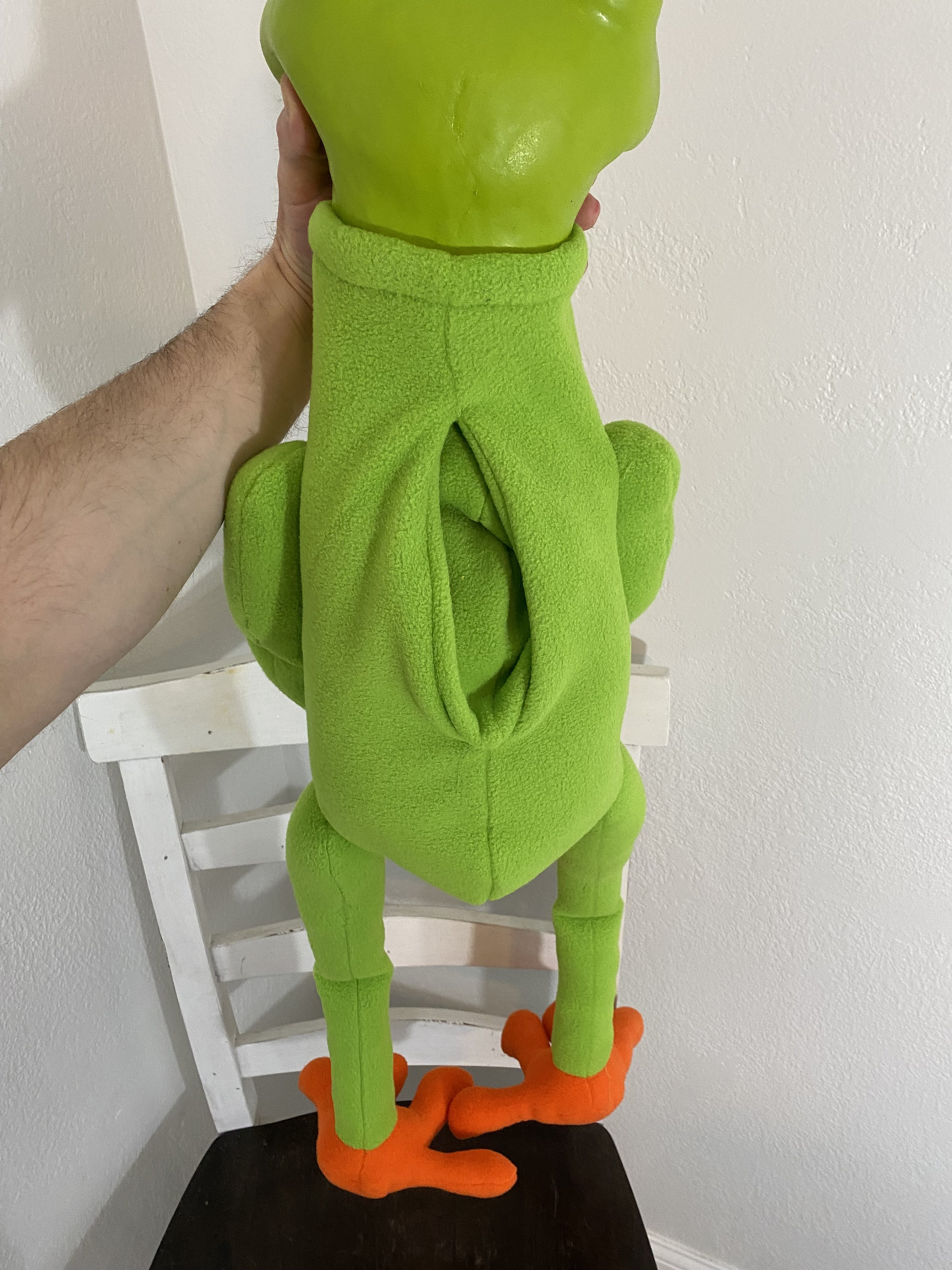 Professional Ventriloquist Puppet Frog Etsy