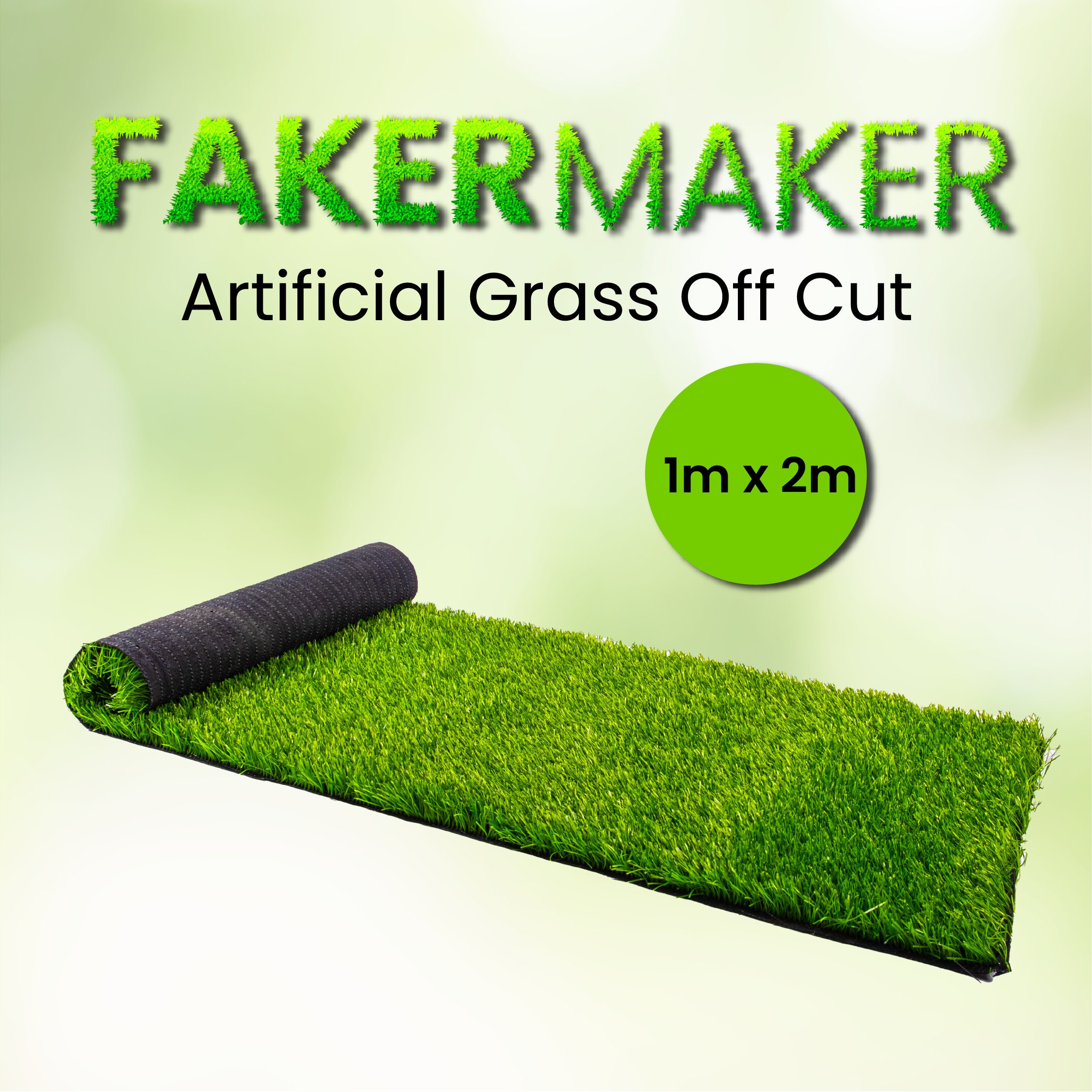 Artificial Grass off Cut 1m X 2m for DIY Projects Covering an Etsy UK