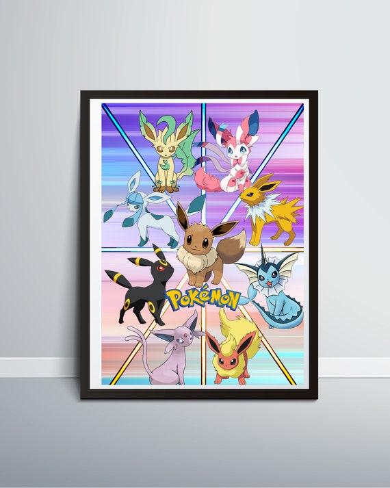 Poster Pokemon - Eevee, Wall Art, Gifts & Merchandise