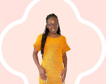 Easy Crochet T-shirt Dress Pattern: Beginner Friendly (PDF Digital Download) - Etsy Easy Crochet T-shirt Dress Pattern: Beginner Friendly (PDF Digital Download) - Etsy