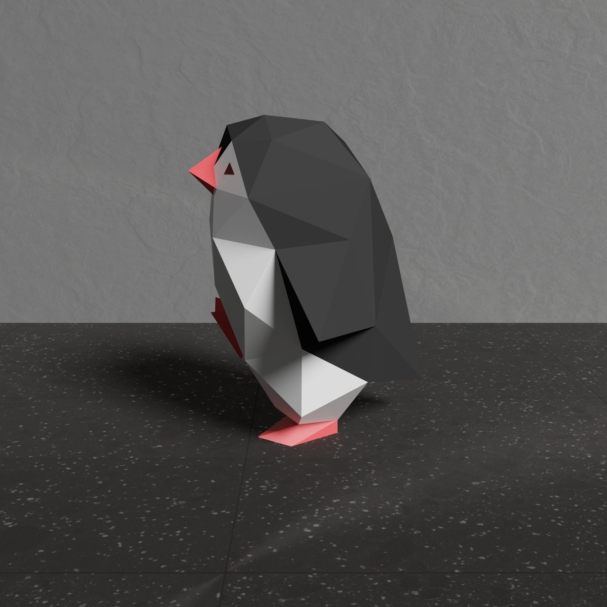 Dancing Penguen Papercraft Template Make Your Own Cute Penguen Via dancing-penguen-papercraft-template-make-your-own-cute-penguen-via