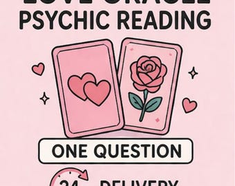 Same Day 1 Question Oracle Love Reading: Psychic Intuitive Guidance