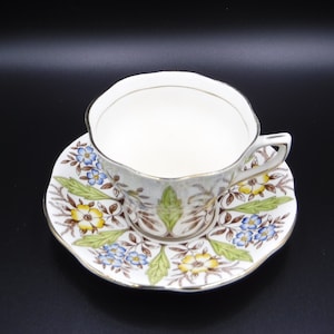 Rosina Bone China 5425/2 Tea Cup with Saucer