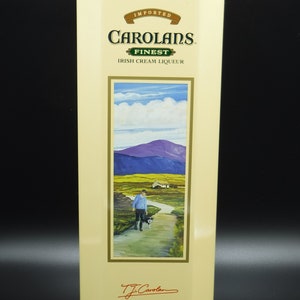 Carolans Irish Cream Tin with Insert Sleeve