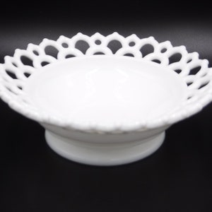 Milk Glass Dish