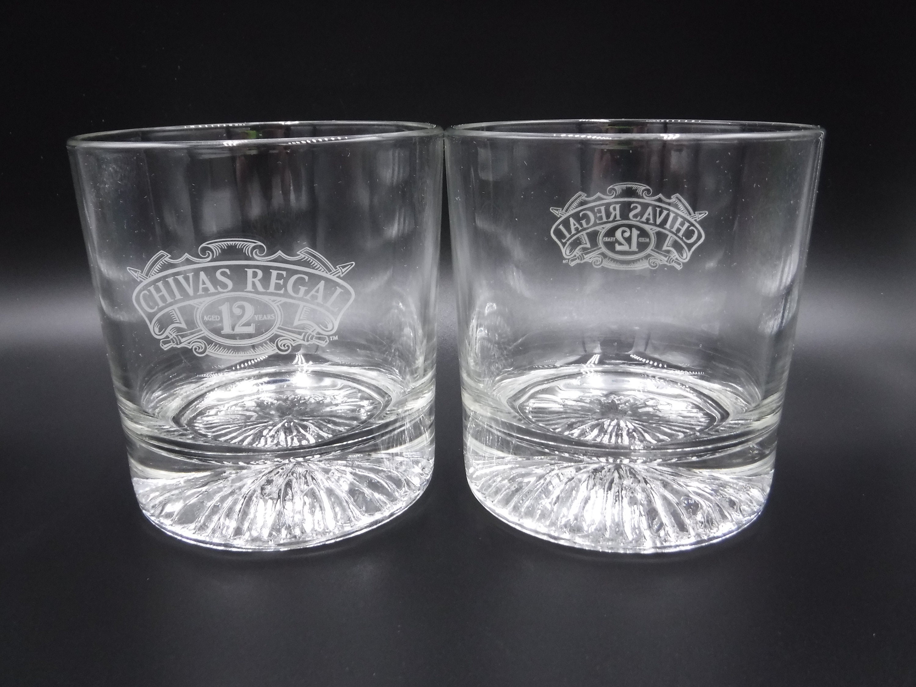 Chivas Regal Rock Glass Set of 2 - Etsy
