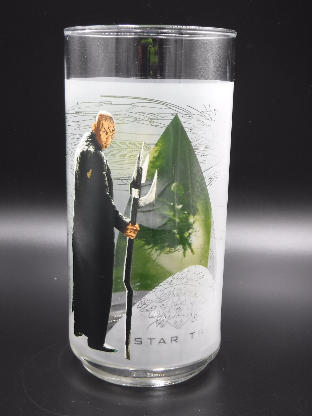 STAR TREK Burger King Glas – Nero Edition, Sammlerstück Aus 2009 | Star Trek Merchandise, Trinkglas Für Fans