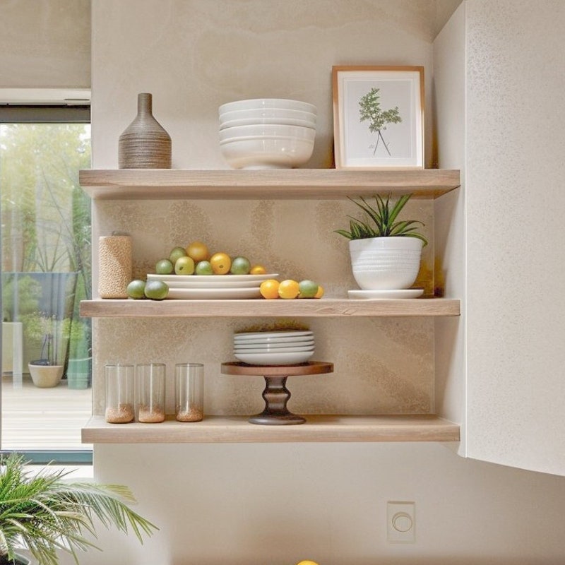 Picture of Modern Floating Shelves - Etsy