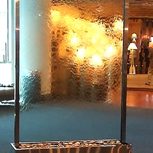 Luxury Mega Grandeur River Floor Fountain - Indoor Cascading Water Feature for Elegant Spaces