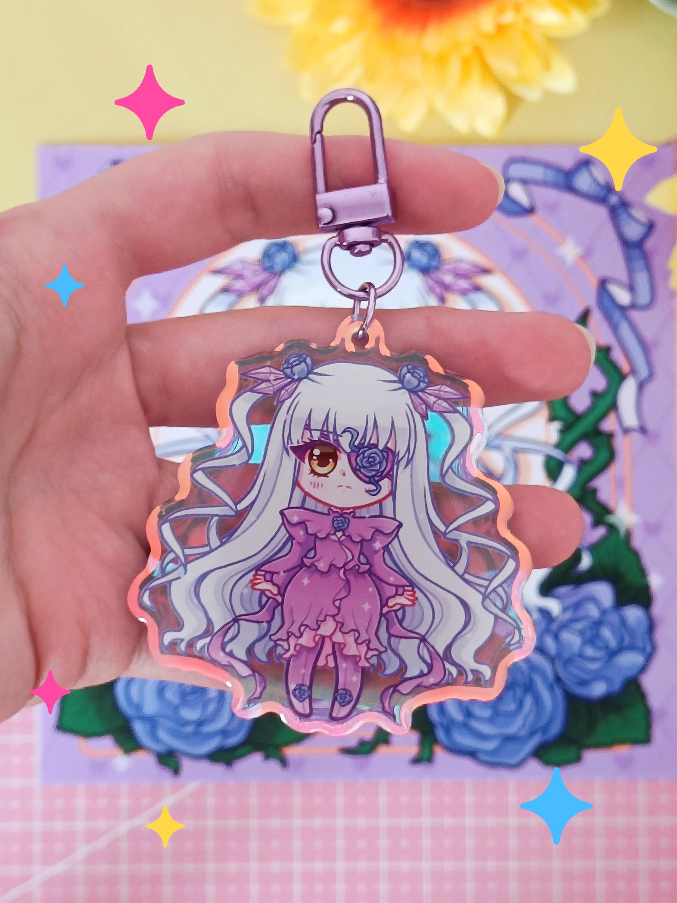 ローゼンメイデン アクリルキーホルダー TVアニメ『ローゼンメイデン』の新作グッズが発売！ 真紅たちが椅子に