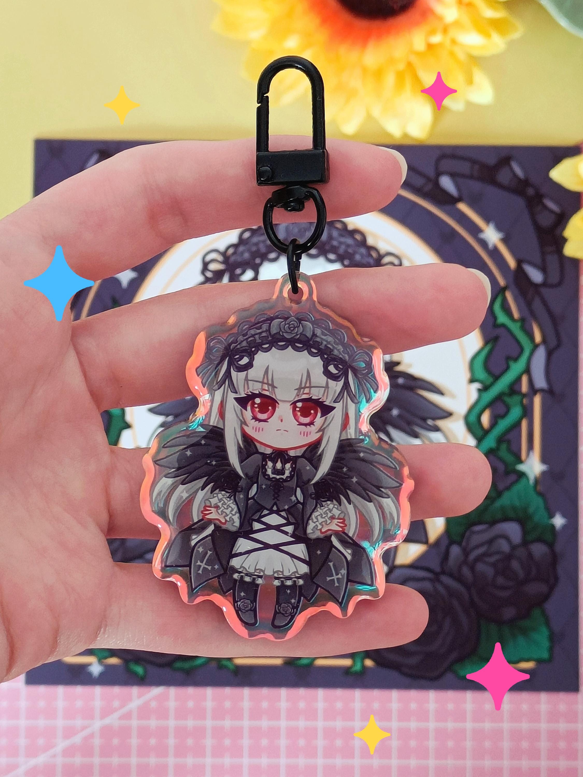 ローゼンメイデン アクリルキーホルダー TVアニメ『ローゼンメイデン』新作グッズが発売！ 真紅たちが真っ白な