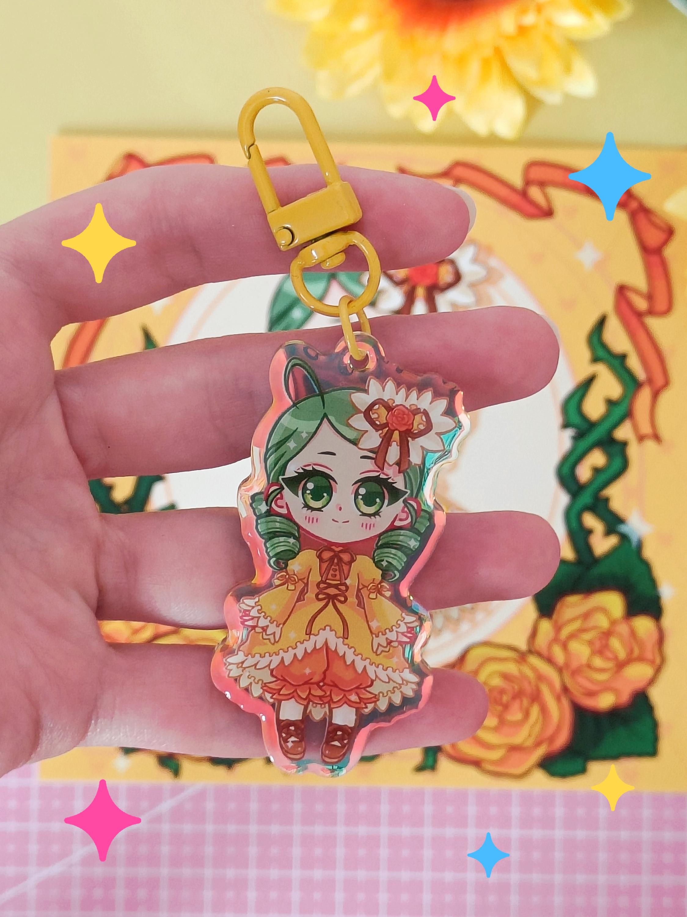 ローゼンメイデン アクリルキーホルダー TVアニメ『ローゼンメイデン』 描き下ろしアクリルキーホルダー(真紅)