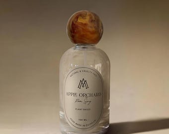 Spray de chambre et de linge de maison bio Apple Orchard | Brume d'ambiance pour parfum d'ambiance | Fabriqué à la main en Suède