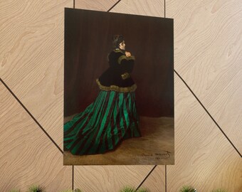 クロード・モネ、Camille or The Woman in the Gree Camille (Monet) - Wikipedia