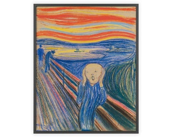 Edvard Munch - "The Scream" 1895 | Unframed Fine Art Print