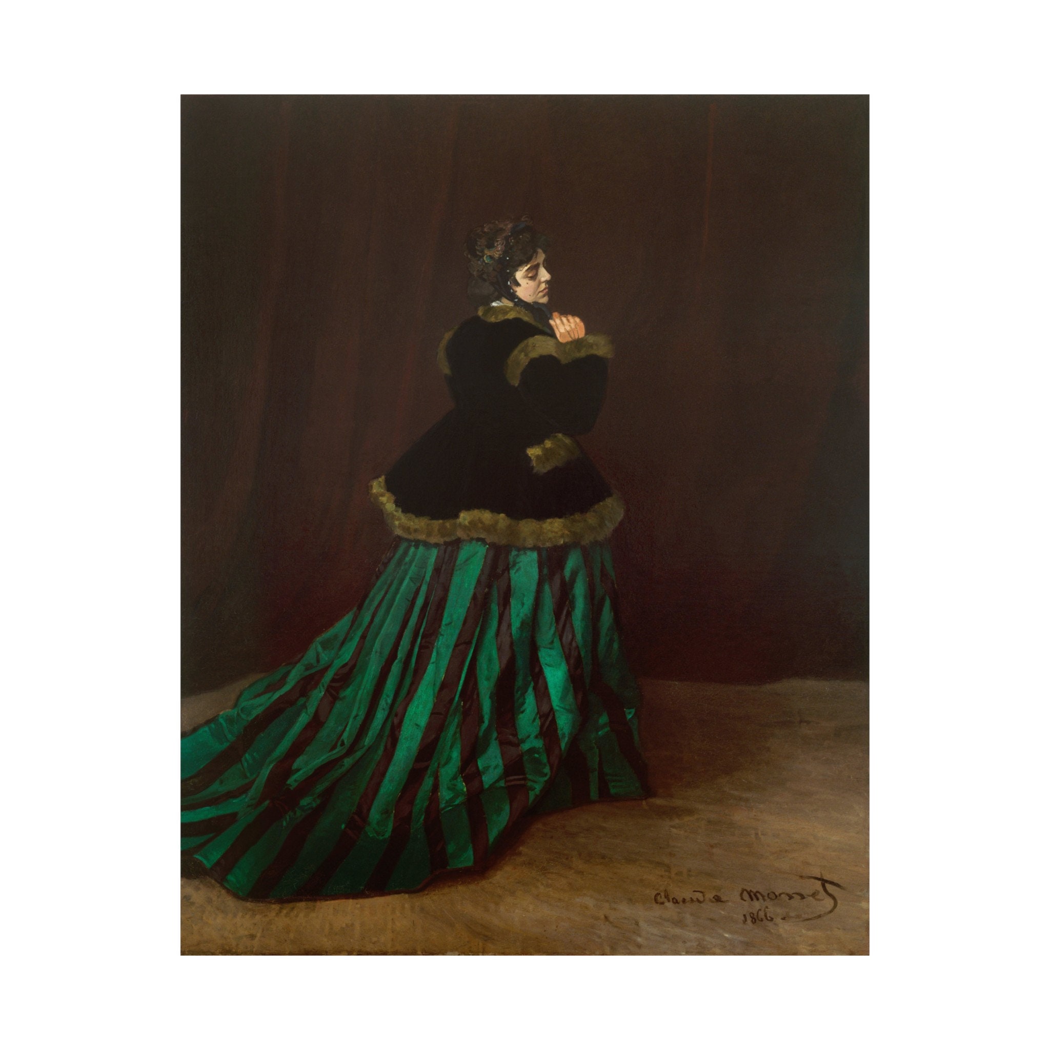 クロード・モネ、Camille or The Woman in the Gree Camille