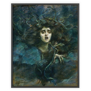 Alice Pike Barney - &quot;Medusa&quot; 1892 | Unframed Fine Art Print