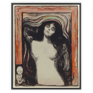 Edvard Munch - &quot;Madonna&quot; 1896 | Unframed Fine Art Print