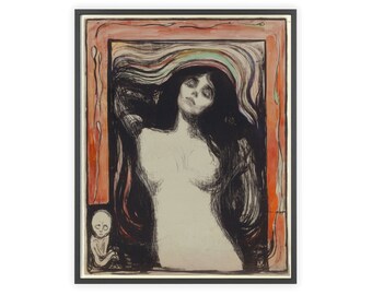 Edvard Munch - "Madonna" 1896 | Unframed Fine Art Print