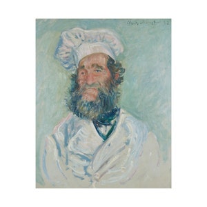 Claude Monet Der Koch Le Pere Paul Monsieur Paul 1882 Unframed Fine Art Print imagem 5