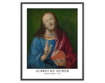 Albrecht Dürer - "Salvator Mundi" 1505 | Unframed Fine Art Print