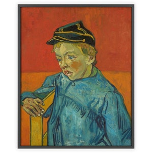 Vincent van Gogh - &quot;The Schoolboy (Camille Roulin)&quot; 1888 | Unframed Fine Art Print