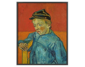 Vincent van Gogh - "The Schoolboy (Camille Roulin)" 1888 | Unframed Fine Art Print