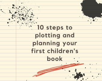 Children's Book Planner | How to Write a Book | Book Planner Workbook | Digital Download A4