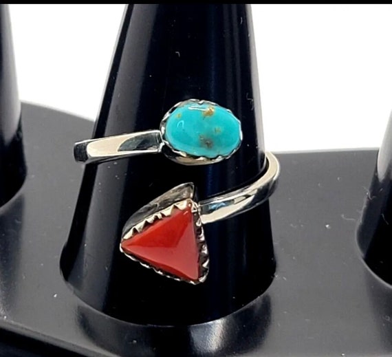 Turquoise and Red Coral - image 2