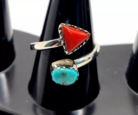 Turquoise and Red Coral - image 1
