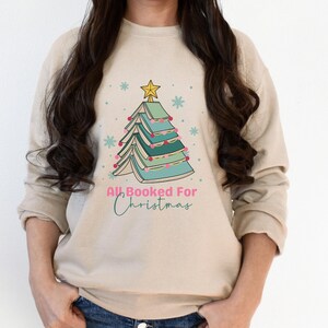 Christmas Shirt, Christmas Tree Shirt, Christmas Tree Book, Merry Christmas Tree, Holiday Shirt, Christmas Gift Shirt, Gift for Teacher