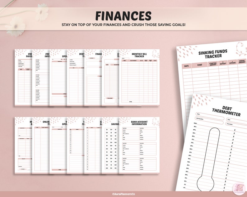 ADHD Planner Adult, Printable ADHD Planner, Fillable ADHD Planner, Adhd Productivity Planner, Adhd Journal, Fillable Printable Life Planner image 4