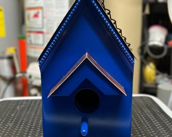 Ocean Blue Birdhouse