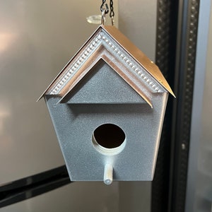 Silver Birdhouse