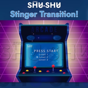 Retro Arcade Stinger Transition