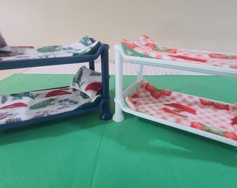 Guinea Pig Custom Bunk Beds with Pads