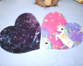 Guinea Pig Custom Heart Pads (2pk)