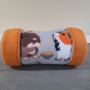 Handmade Fleece Guinea Pig Tunnel – Small Pet Play Space